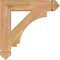 Ekena Millwork Imperial Arts & Crafts Smooth Bracket, Western Red Cedar, 3 1/2"W x 20"D x 20"H BKT04X20X20IMP03SWR - alternate 2